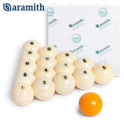 Шары Арамит Стандарт (Aramith Standard) 68 мм, жёлтый биток