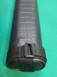 Тубус для кия Player черный овал 1х1- фото5