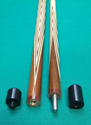 Кий «Каюков Классик» Ипе с инкрустацией «Скипетр»  2 части- фото7