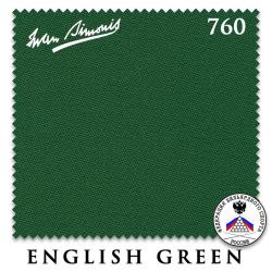 СУКНО IWAN SIMONIS 760 195 СМ ENGLISH GREEN- фото