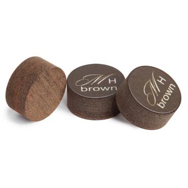 НАКЛЕЙКА ДЛЯ КИЯ А. МЕПИСАШВИЛИ M-H BROWN 13,5 ММ MEDIUM/ HARD 1 ШТ.