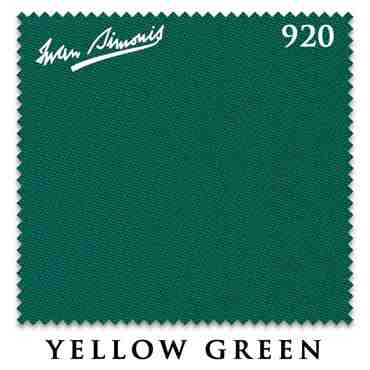 Сукно Iwan Simonis 920, 195 см Yellow Green (Бельгия)- фото